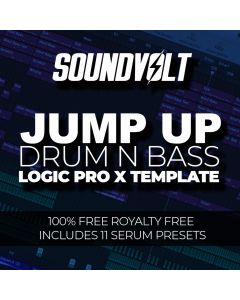 Jump Up DnB Logic Pro X Template - Soundvolt